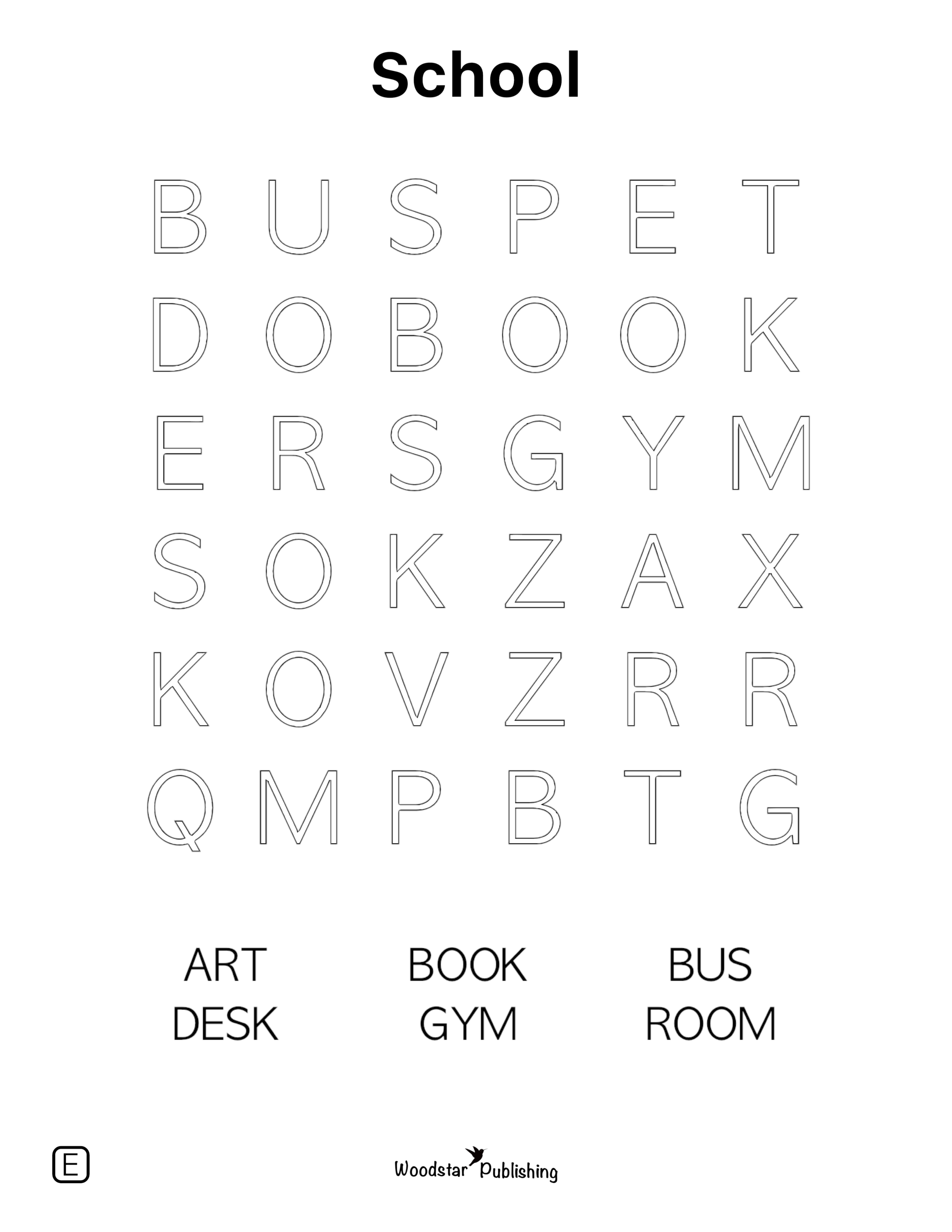 Word Search Duo Color In Letters
