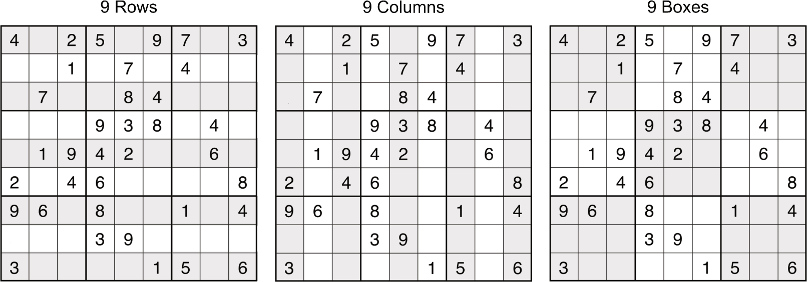 Sudoku Puzzle Grids